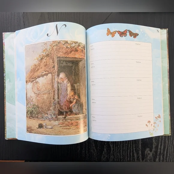 Vintage Floral Hardcover Journal Set - Helen Allingham Art  New Old Stock (1999) - Picture 12 of 14